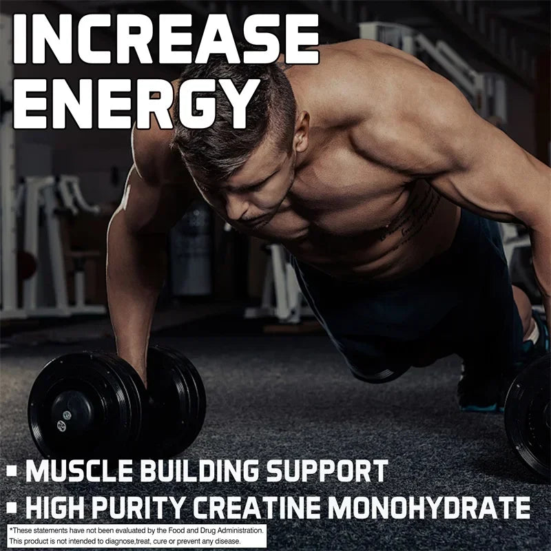 Creatine Monohydrate - Lean Muscle & Endurance, Non-GMO