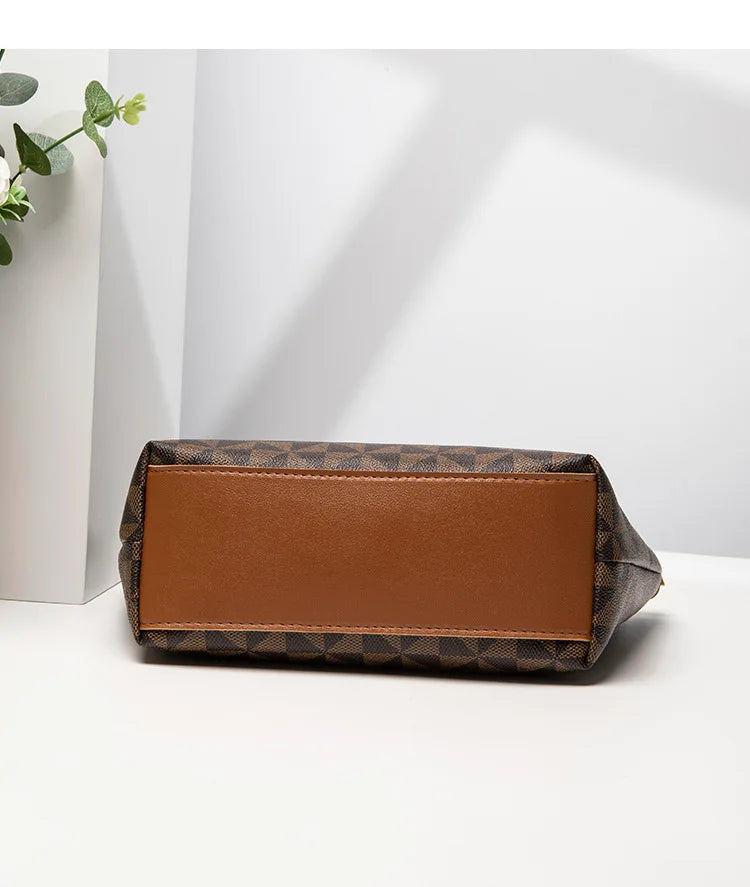 Embossed Floral Handbag