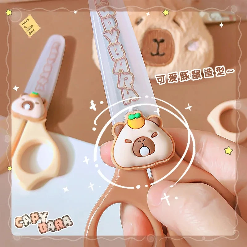 Capybara Mini Craft Scissors for Kids