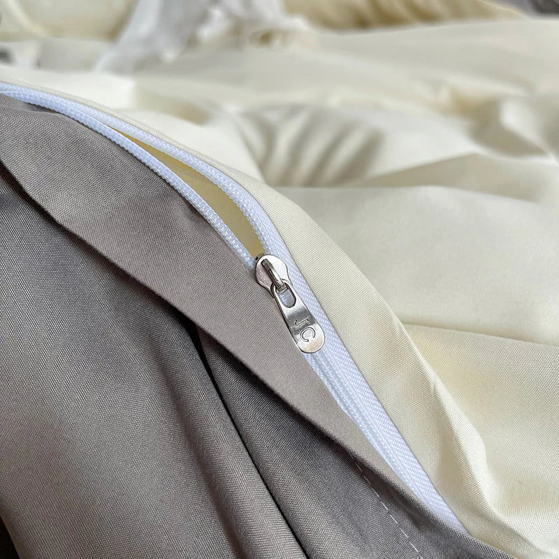 Washed Cotton Duvet Cover Set