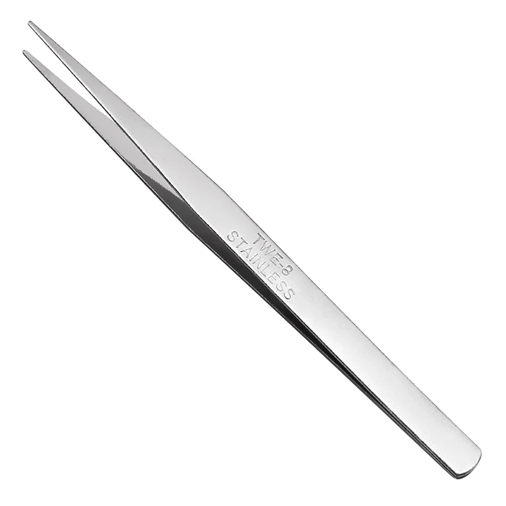 Stainless Steel Tweezers – Curved Serrated Tip
