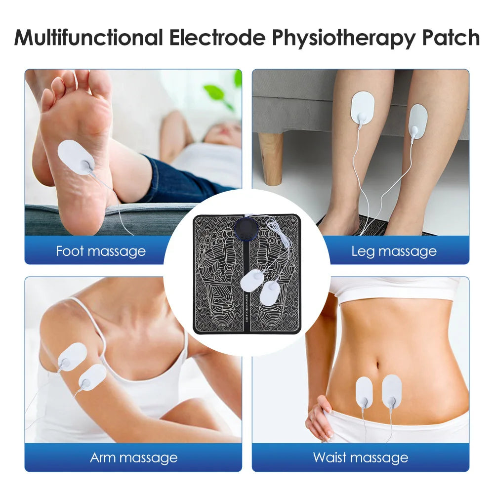 EMS Feet Acupoints - Massage Muscle Stimulation - Improve Blood Circulation