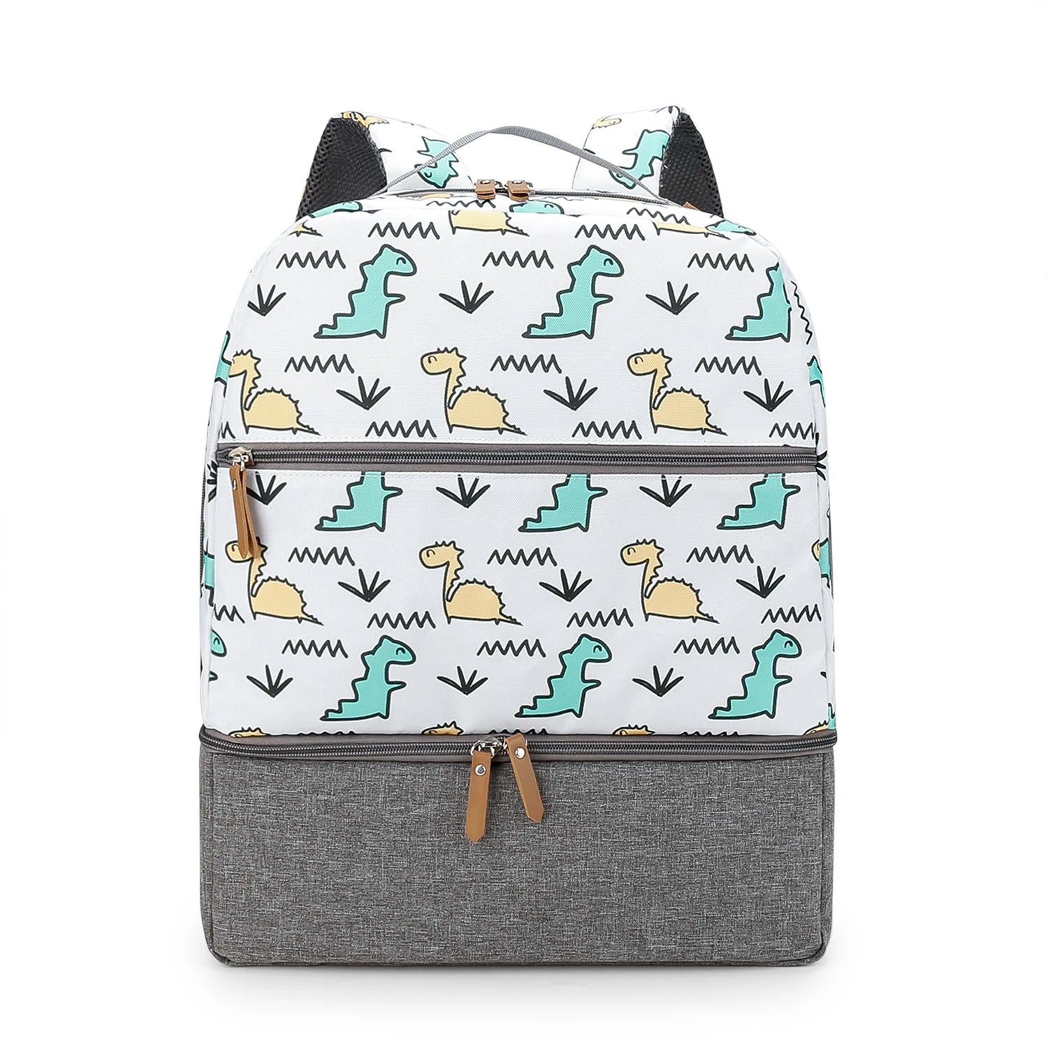 Breast Pump Bag with Insulated Cooler Compartment