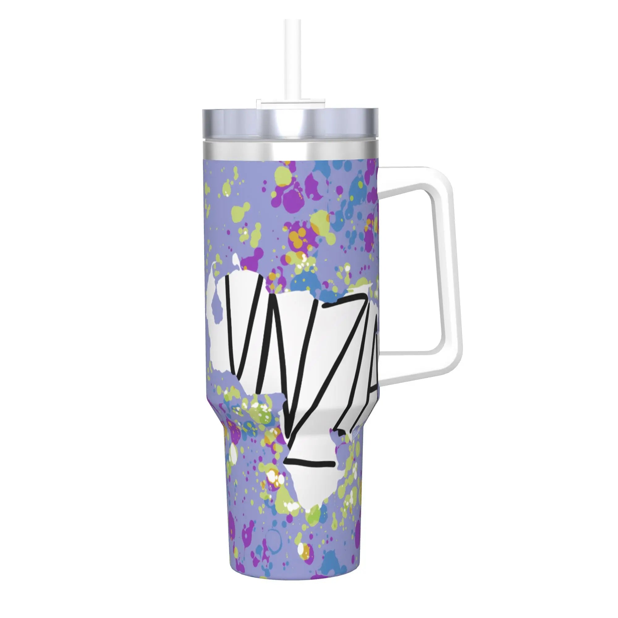 Aesthetic Art Stainless Steel Thermal Tumbler