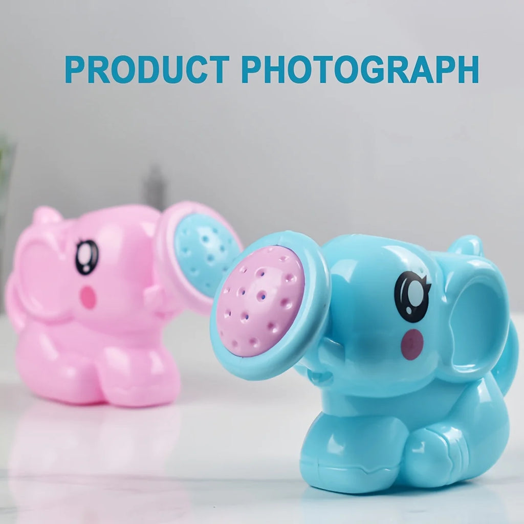 Kids Cartoon Elephant Bath Toy - Shower Kettle Watering Can