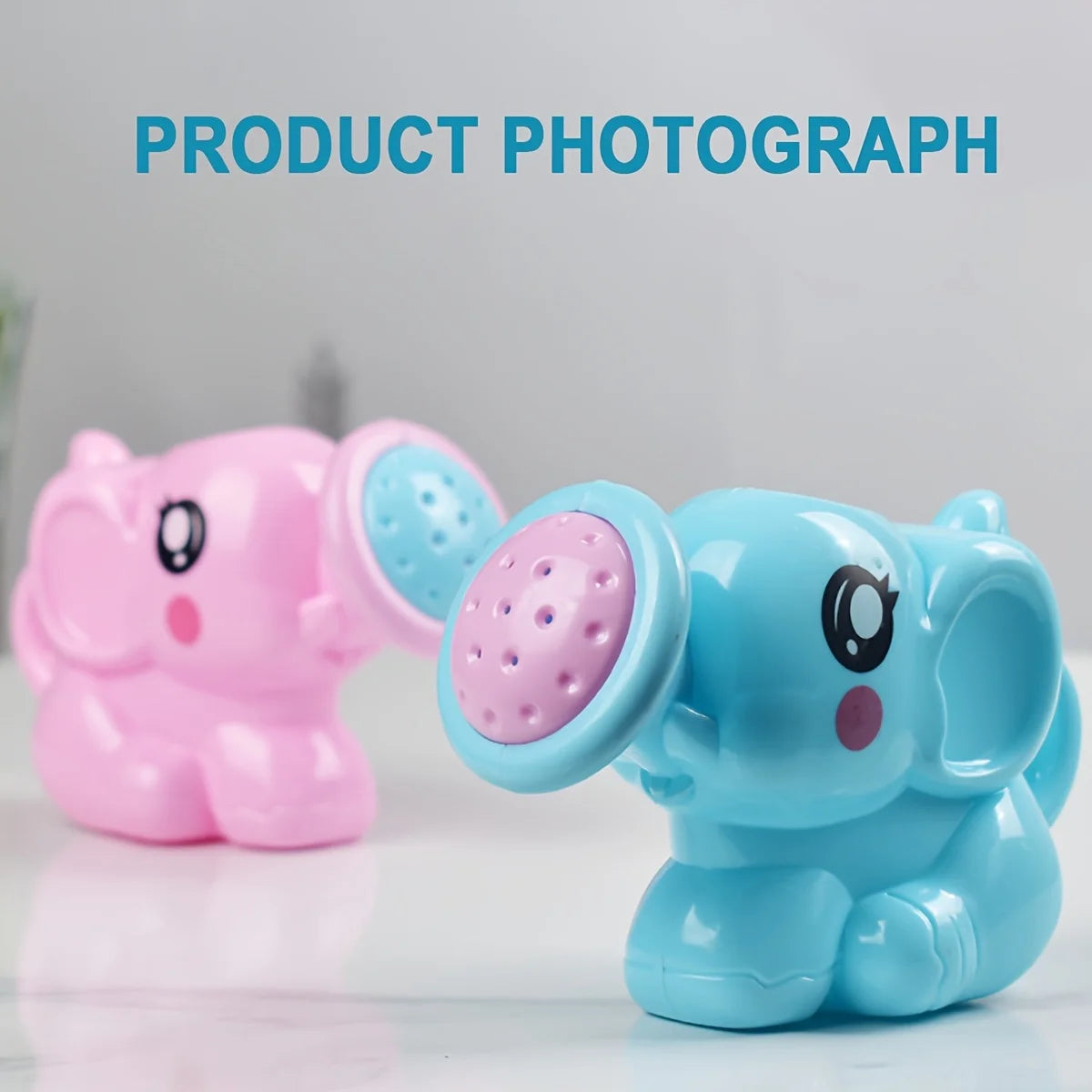 Kids Cartoon Elephant Bath Toy - Shower Kettle Watering Can