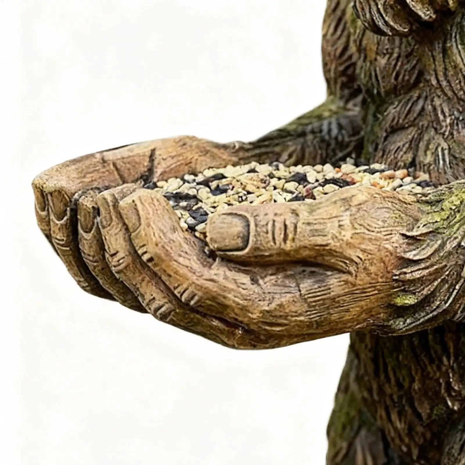 Bigfoot Garden Sculpture & Wild Bird Feeding Station