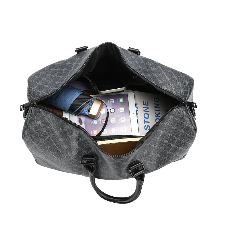 Classic Full-Print Hard Shell Travel Luggage