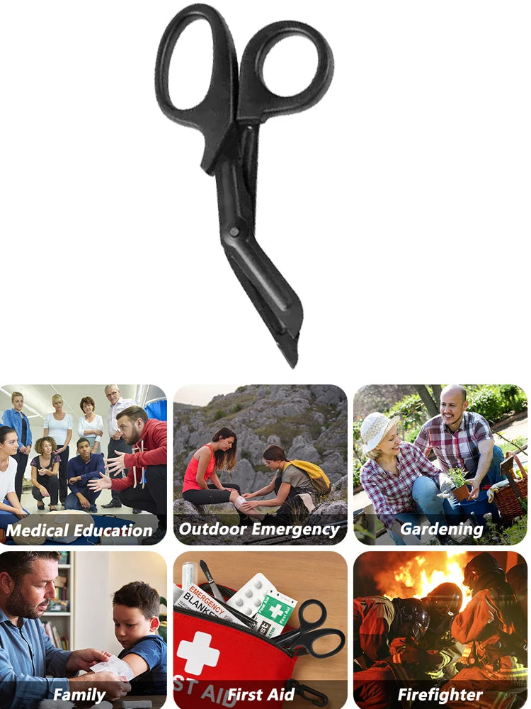 First Aid Emergency Gauze Scissors