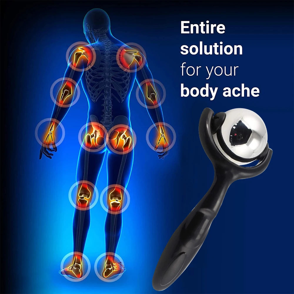 Massage Ball Roller - For Deep Tissue and Sore Muscle Relief