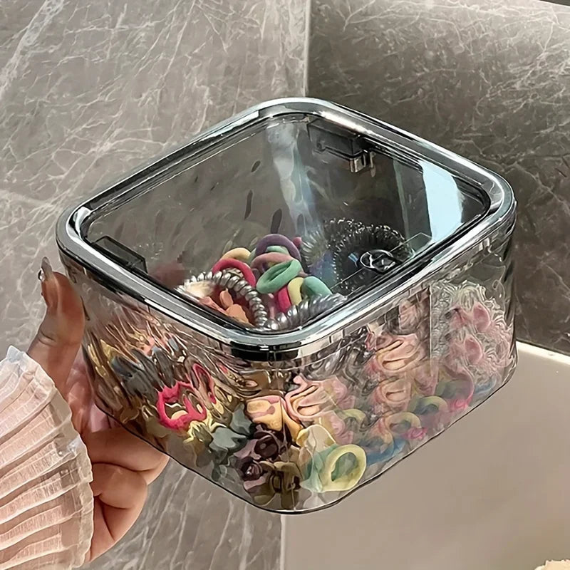 Clear Acrylic Hair Accessories Storage Box