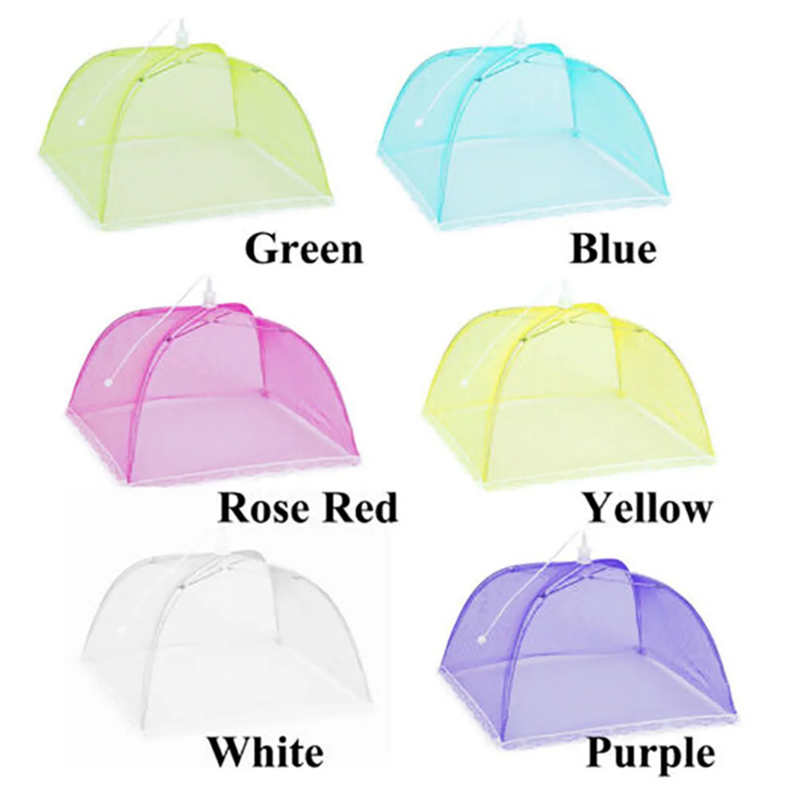 Foldable Mesh Food Cover – Reusable Pop-Up Tent, Set of 3