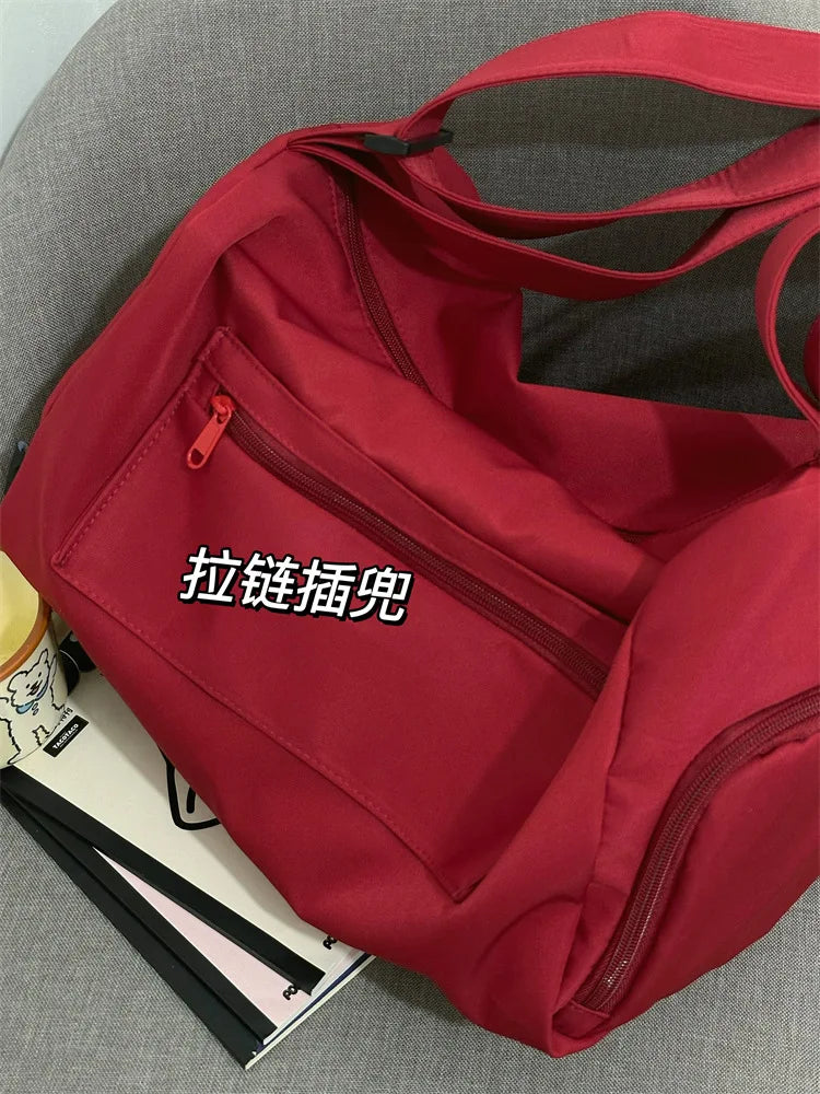 Canvas Shoulder Tote Bag