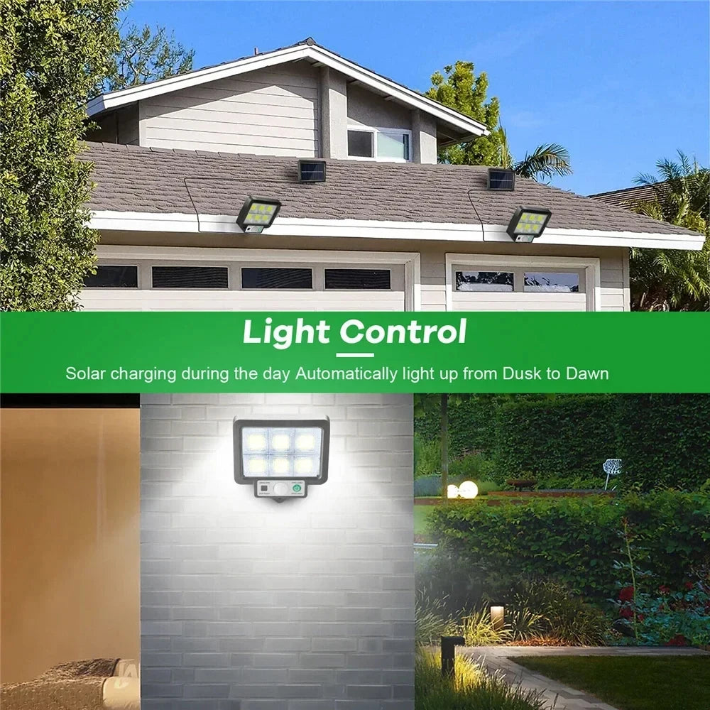 Outdoor Solar LED Wall Light