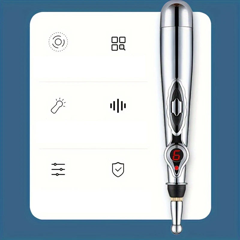 Electronic Acupuncture Point Massage Pen – Pain Relief & Meridian Therapy