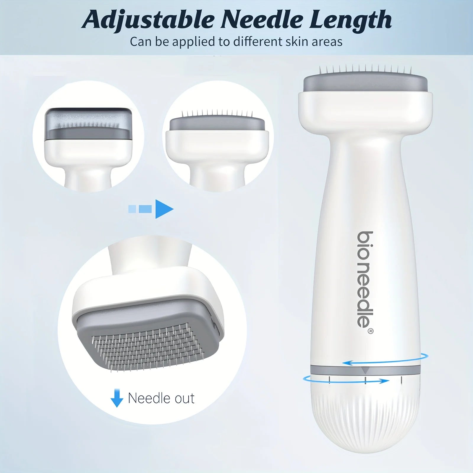 Dr. Pen - Adjustable Derma Stamp - For Face Scalp, Beard, Body