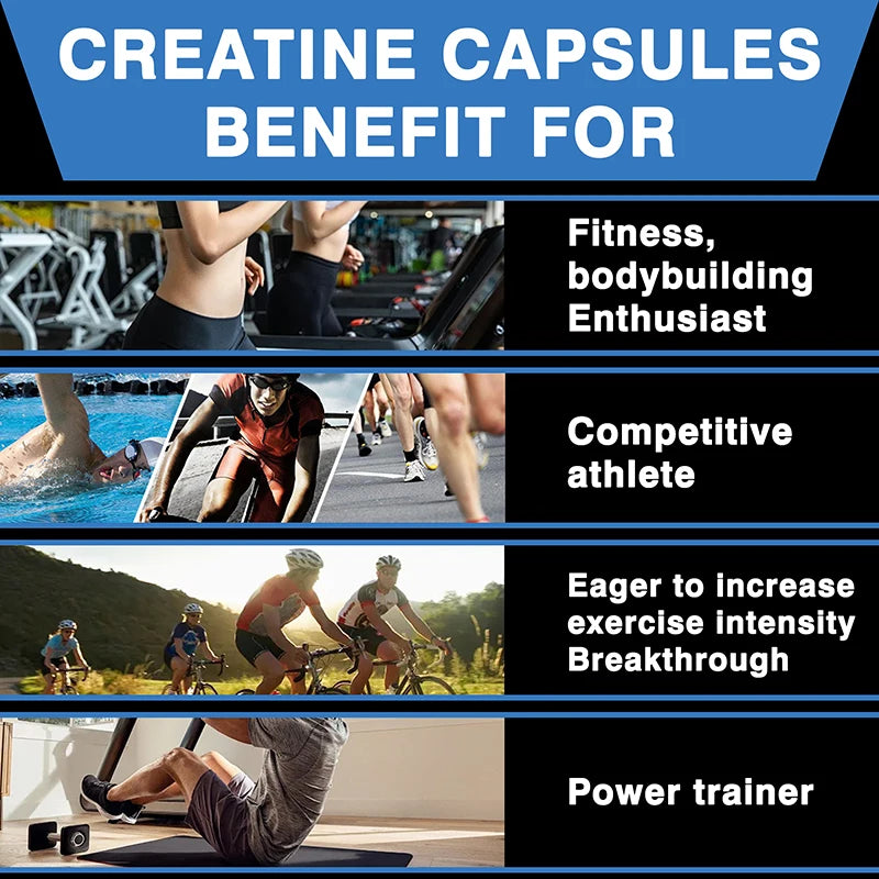 Creatine Monohydrate - Energy, Endurance & Muscle Growth