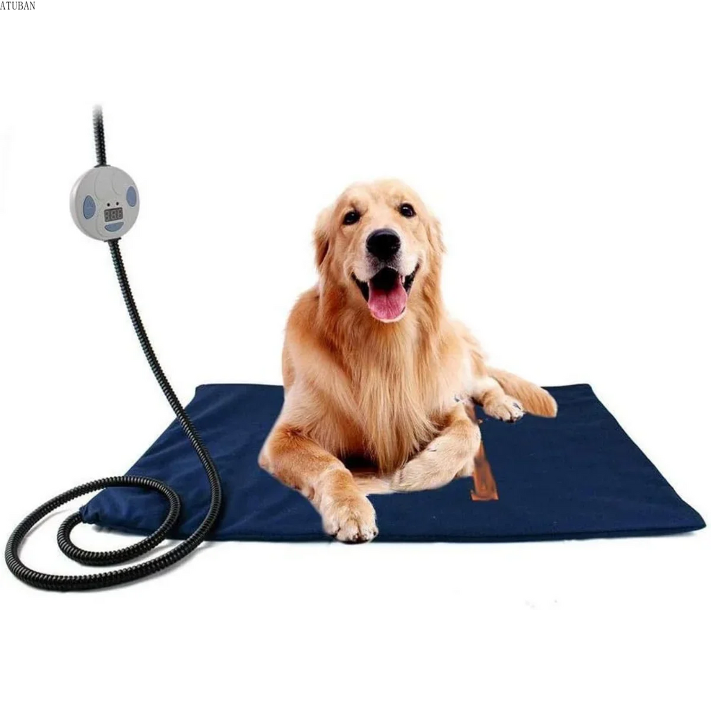 Indoor Pet Heating Pad with Chew-Resistant Cord