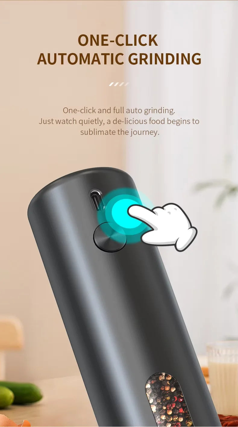Rechargeable Salt & Pepper Grinder