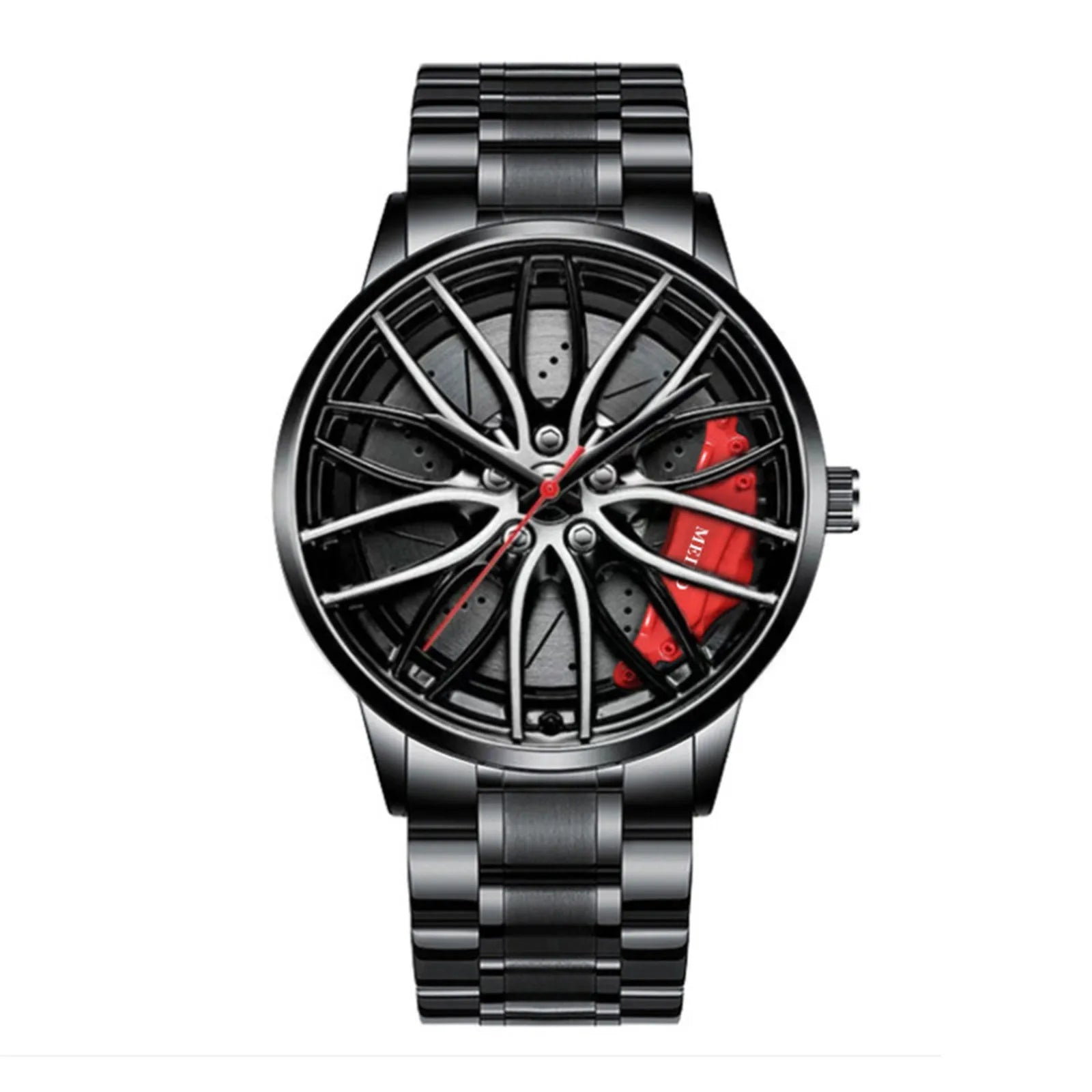 Waterproof Stainless-Steel Quartz Wristwatch for Men