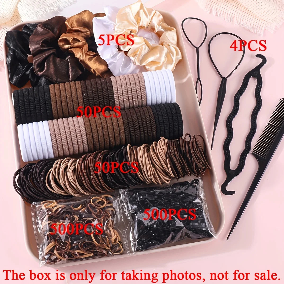 Hair Accessories Set (1109 pcs)