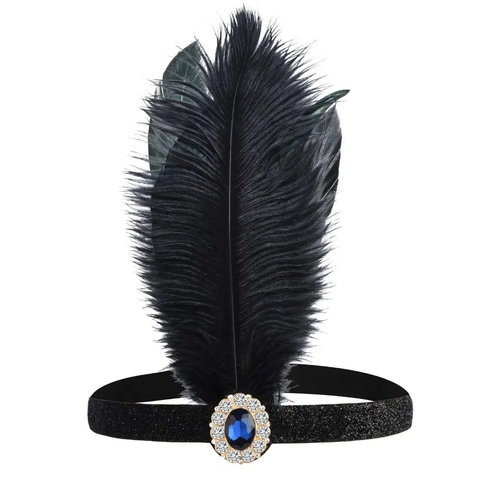 Black Diamond Masquerade Hair Band