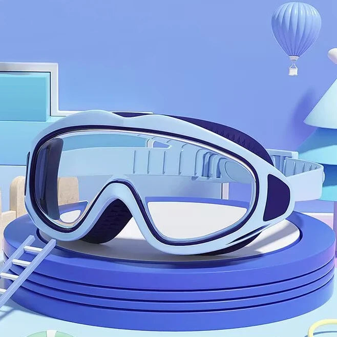 Kids Anti-Fog UV-Protection Swimming Goggles