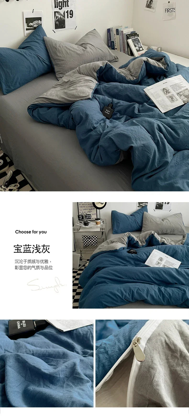 Duvet Cover with pillowcases and sheet