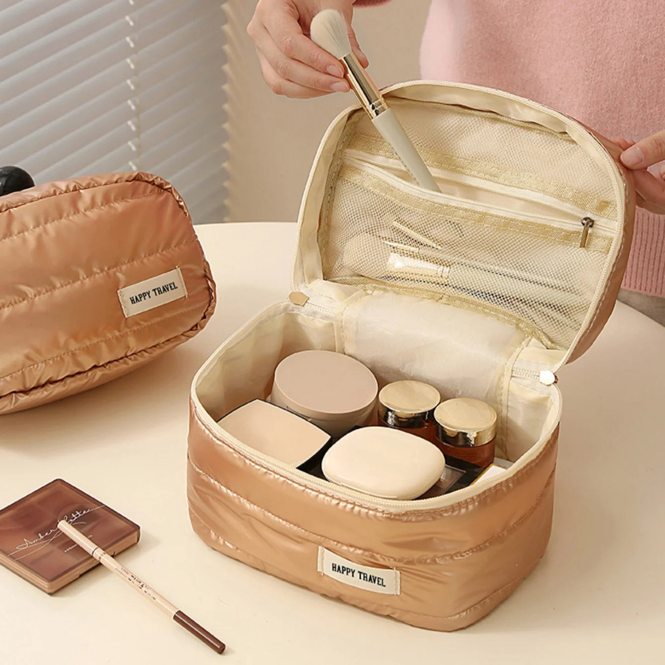 Waterproof Cosmetic & Toiletry Bag for Women
