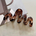 High Gloss Plastic Hair Clip – Snap Closure, Strong Hold
