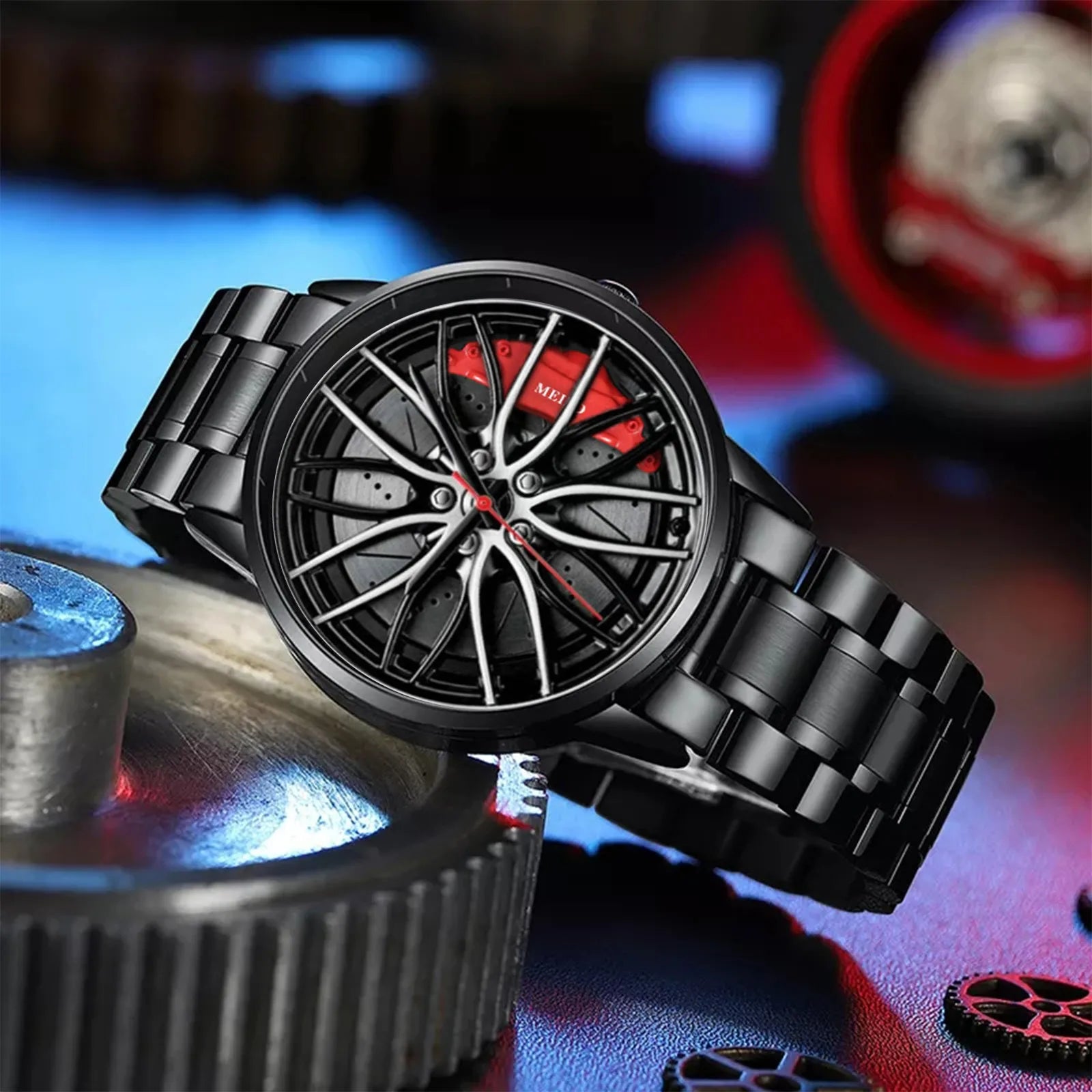 Waterproof Stainless-Steel Quartz Wristwatch for Men