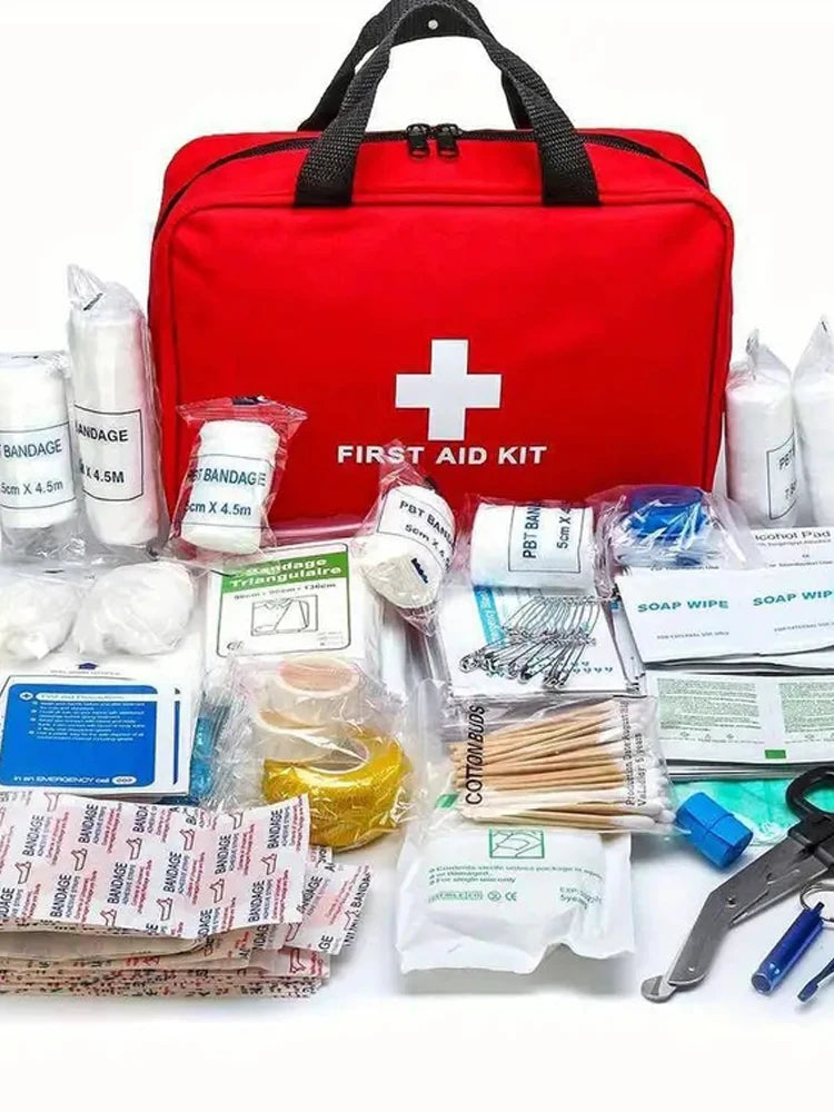 184-Piece Emergency First Aid Kit