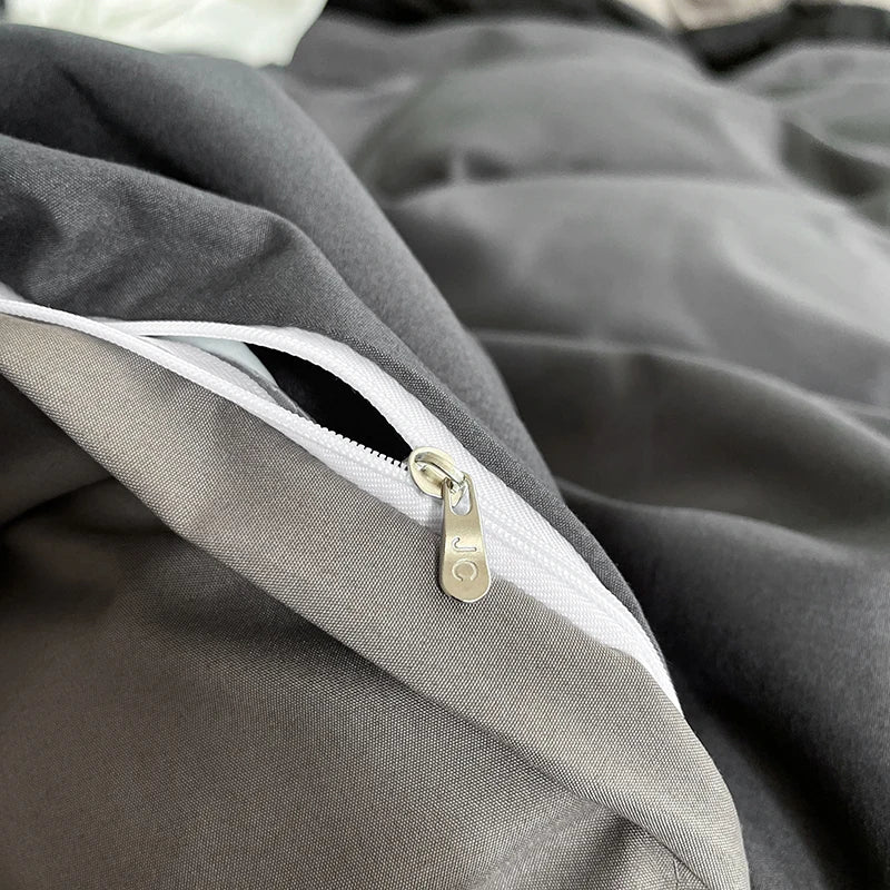 Washed Cotton Duvet Cover Set