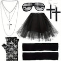 80s Goth Women's Party Accessories Set
