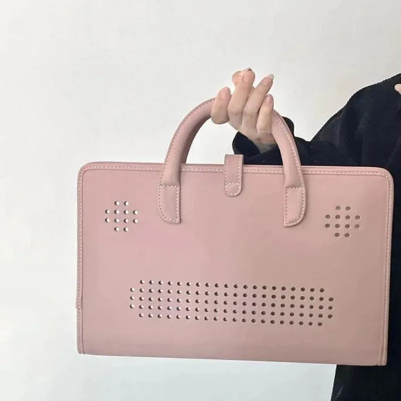 Pink Laptop Sleeve with Handle for MacBook, Lenovo, Xiaomi, Huawei