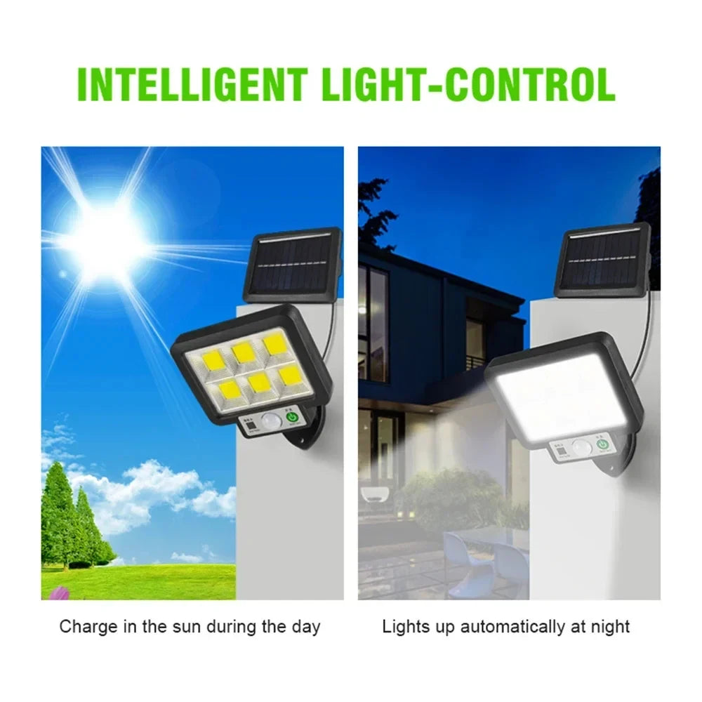 Outdoor Solar LED Wall Light