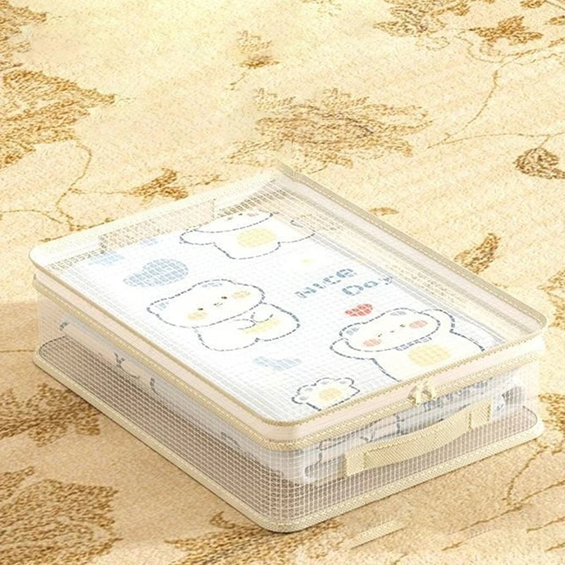 Four-piece Storage Bags for Bed Sheets and Duvet Covers, Extra Thick, Mildew-proof And Dust-proof.