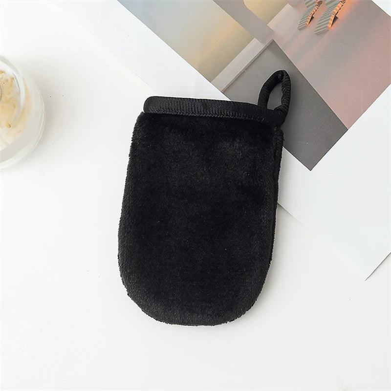 Reusable Microfiber Makeup Remover Gloves