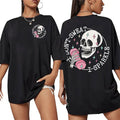 Be Happy and Lift Heavy - Funny Gym Graphic T-Shirt