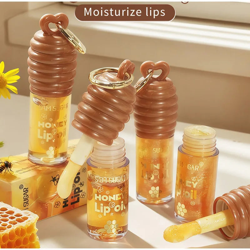 Honey Lip Balm - Longlasting Moisturizing With Transparent Pearlescent
