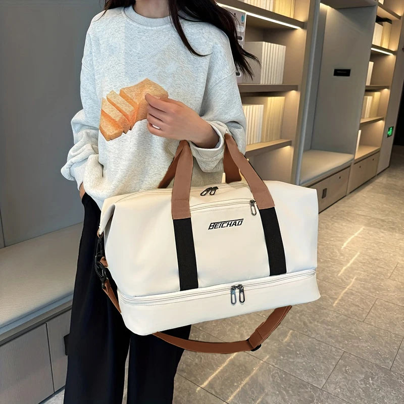 Sports Fitness Bag with Dry-Wet Separation