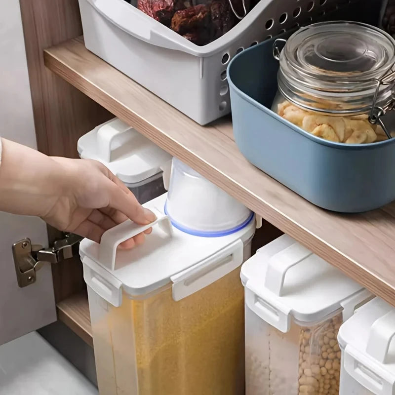 Airtight Dry Food Storage Container with Lid – BPA-Free, Pantry Organiser
