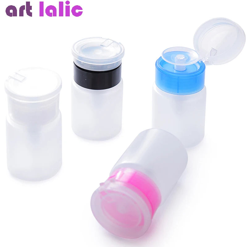 Empty 75ml Pump Dispenser for Nail Polish Remover