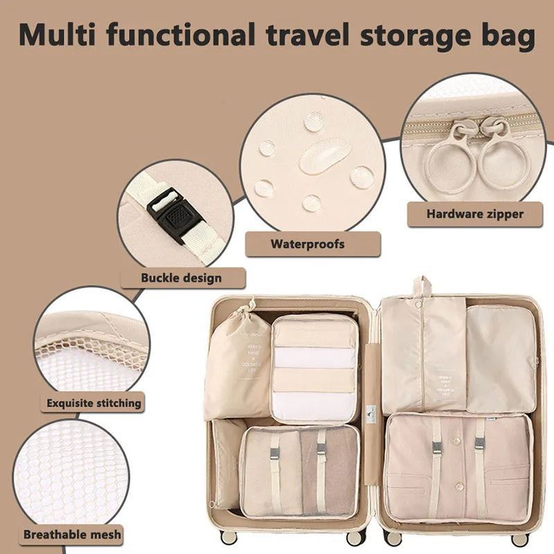 Travel Storage Bag Set