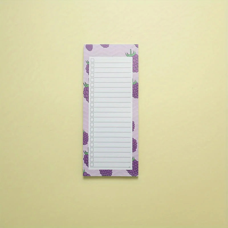 Magnetic Fridge Notepad – 50 Sheets, Grocery & To-Do List