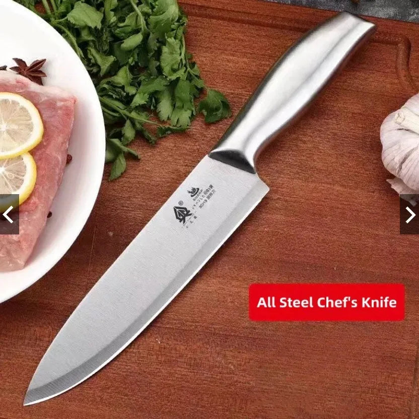 Stainless Steel Kitchen Chef's Knife – Sharp & Durable