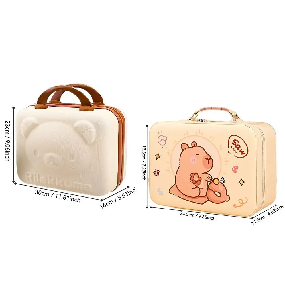 Capybara Stationery Gift Set - Large Capacity Pencil Case