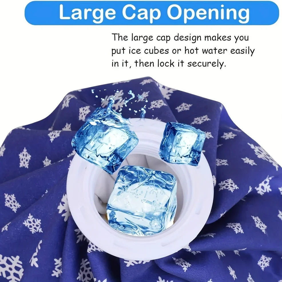 Reusable Cotton Ice & Heat Pack Set – 3 Sizes (6", 9", 11")
