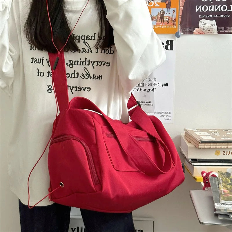Canvas Shoulder Tote Bag