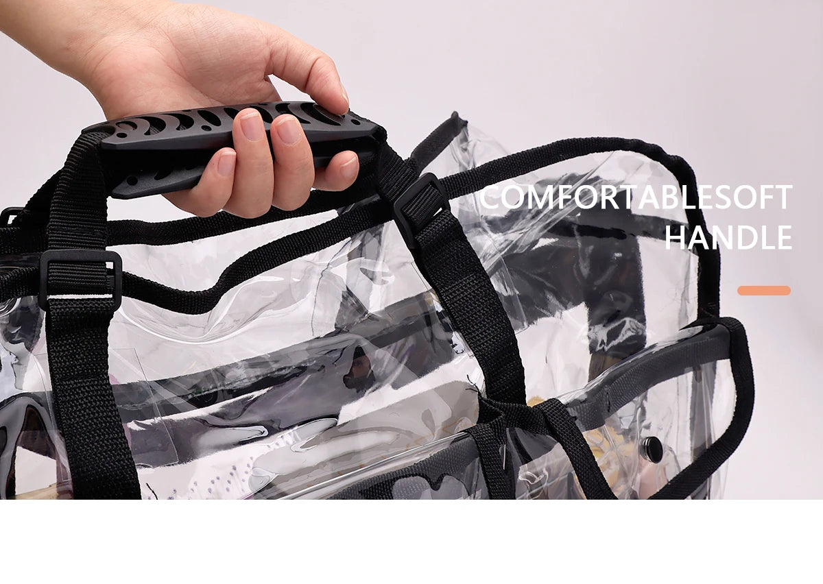 Transparent Waterproof Storage Bag – Airtight Organiser for Home & Travel